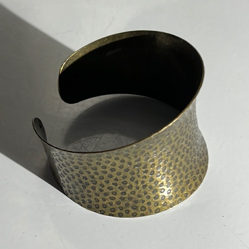 Bundle 3 for $15 | Wide Bronze Colored Metal Cuff Bracelet